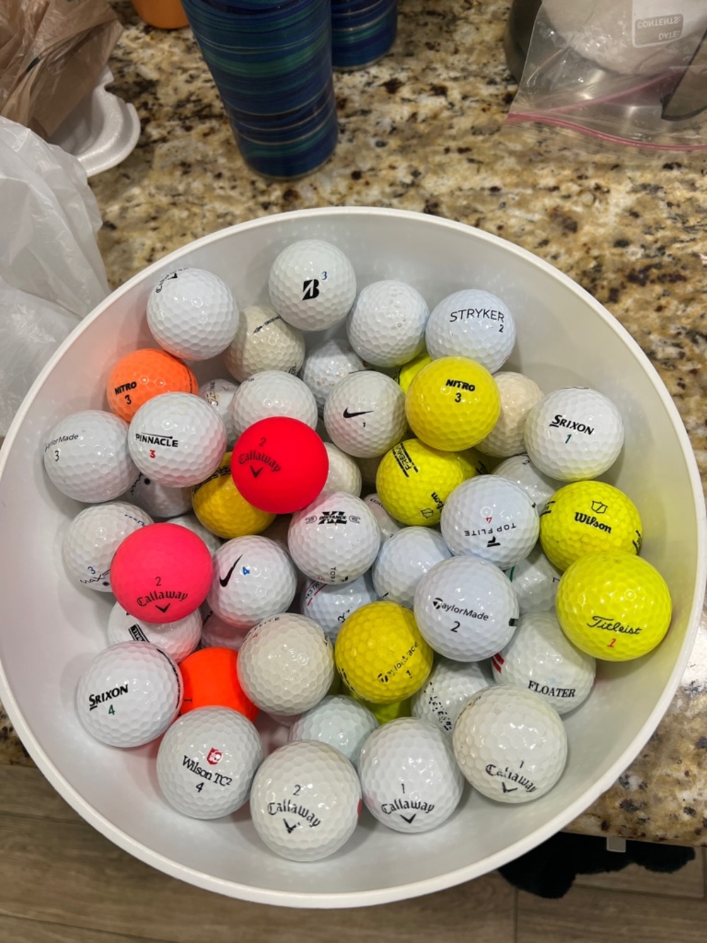 Final Batch!  Asst’d Pre-Played Golf Balls